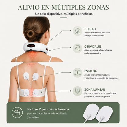 Masajeador de cuello y espalda EMS™